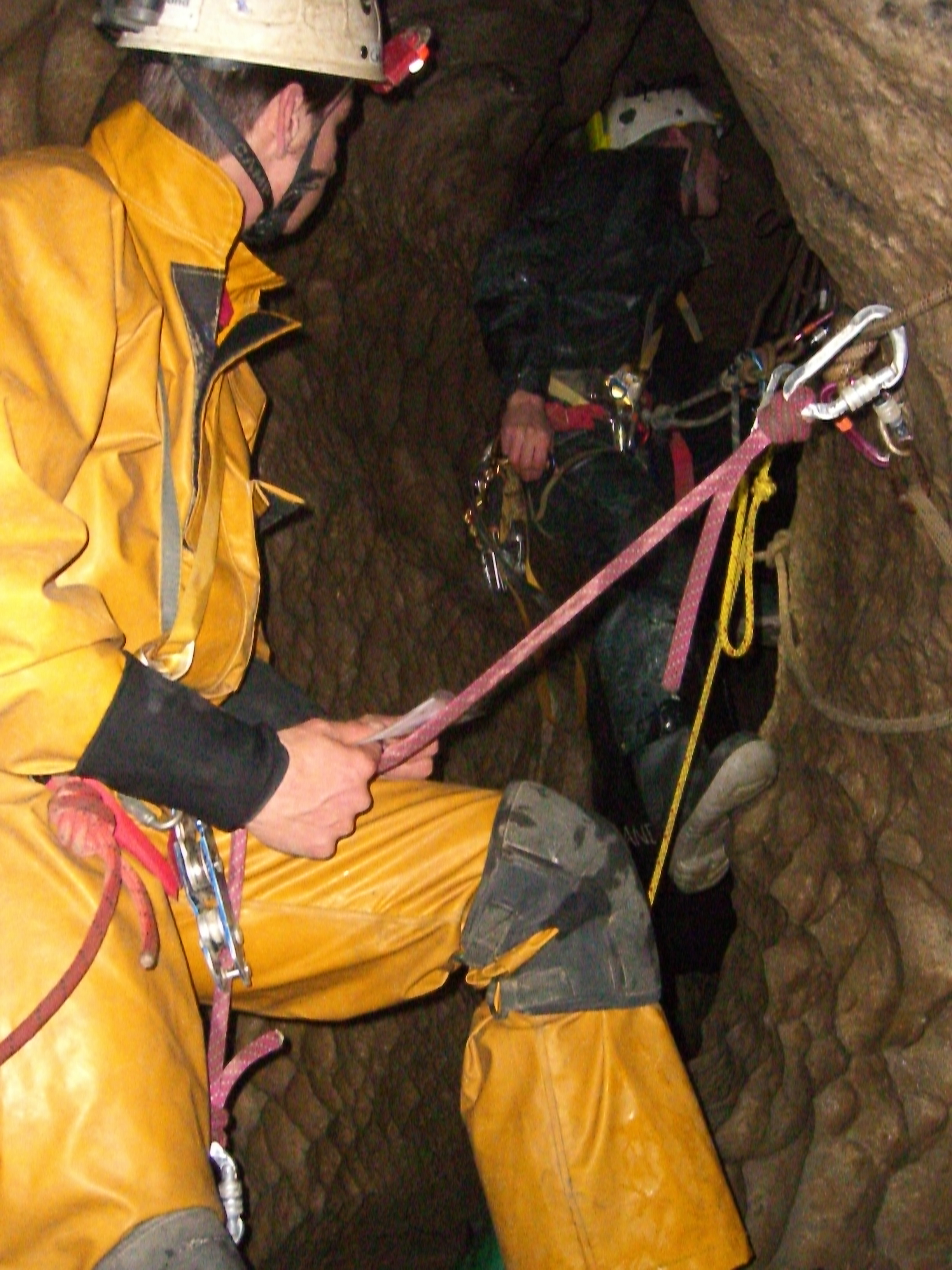 Final pitch traverse